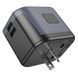 Сетевой зарядный устройство BOROFONE BAC12 Leader 3-port(1C2A) universal conversion charger Black
