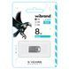 Флеш-накопитель Wibrand USB 2.0 Hawk 8Gb Silver
