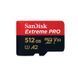 Карта пам'яті microSDXC (UHS-1 U3) SanDisk Extreme Pro A2 512Gb class 10 V30 (R200MB/s,W140MB/s) (adapter)