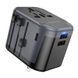 Сетевой зарядный устройство BOROFONE BAC12 Leader 3-port(1C2A) universal conversion charger Black