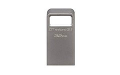 Купити Флеш-накопичувач Kingston USB3.1 Gen.1 DataTraveler Micro 32GB Silver
