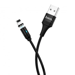 Купити Кабель Hoco U76 Fresh USB Type-A Lightning 2A 1,2 m Black