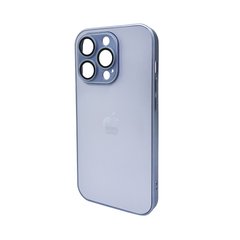 Купити Стеклянный чехол Apple iPhone 15 Pro Sierra Blue