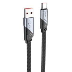 Купити Кабель Hoco U119 USB Type-C 5 A 1,2 m Black