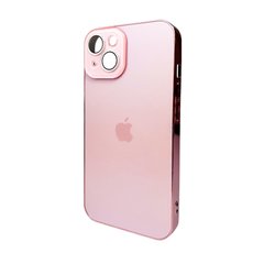 Купити Стеклянный чехол с MagSafe Apple iPhone 13 Pink