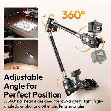 Купити Штатив-тримач Ulanzi CO78 Magic Arm Kit(Super Clamp & Two-Section Magic Arm Kit)