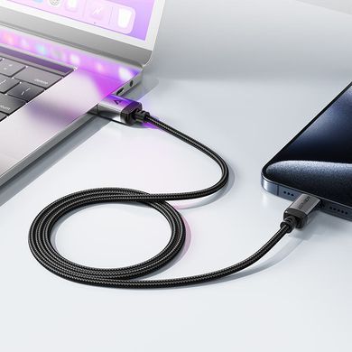 Купити Кабель ACEFAST C20-04 USB-A to USB-C aluminum alloy charging data cable Black