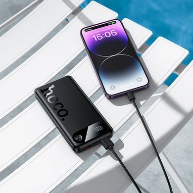 Купити Зовнішній акумулятор HOCO J154 Victorious 22.5W+PD20W fully compatible power bank(10000mAh) Black