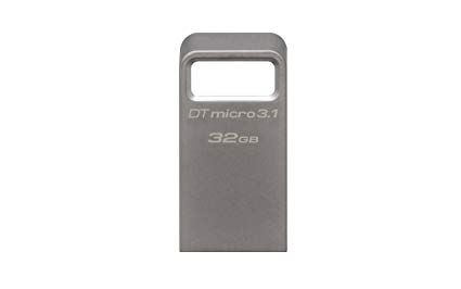 Купити Флеш-накопитель Kingston USB3.1 Gen.1 DataTraveler Micro 32GB Silver