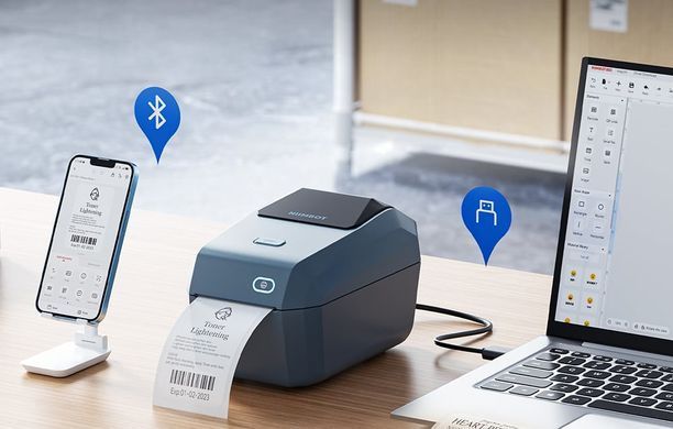 Купити Термопринтер для печати наклеек NIIMBOT K3 Space Blue (1AE0F121602)
