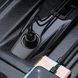 Автомобільний зарядний пристрій Baseus T typed S-16 wireless MP3 car charger（English) USB Black