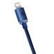 Кабель Baseus Crystal Shine Series Fast Charging Data Cable Type-C to iP 20W 1.2m Blue