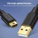 Переходник UGREEN US132 USB 2.0 A Male to Mini 5 Pin Male Cable 1m (Black)(UGR-10355)