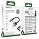 Аудіокабель ACEFAST J13 USB-A to 3.5mm female, nylon braid, 0.15m, Black