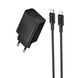 Мережевий зарядний пристрій BOROFONE BAS76A Source PD30W+QC3.0 charger set(C to iP) Black