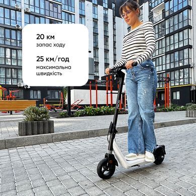 Купити Електросамокат OKAI Zippy ES50С 8" 250W/500W, 5.2Ah, 20 km, 25 km/h, 10&deg;, 13.5 kg