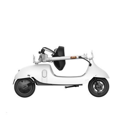 Купити Электросамокат с сиденьем OKAI Ceetle PRO EA10C White 10', 350(900)W, 25Kmh, 10.4Ah, 55Km, 20%, NFC, App.29kg