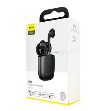 Купити Бездротові навушники Baseus TWS W04 Pro Bluetooth Black