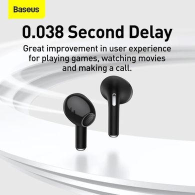 Купити Бездротові навушники Baseus Bluetooth Black
