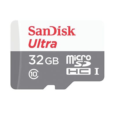 Купити Карта памяти SanDisk microSDHC Ultra 32GB Class 10 A1 R-100MB/s Без адаптера