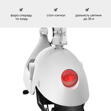 Купити Электросамокат с сиденьем OKAI Ceetle PRO EA10C White 10', 350(900)W, 25Kmh, 10.4Ah, 55Km, 20%, NFC, App.29kg