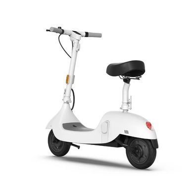 Купити Электросамокат с сиденьем OKAI Ceetle PRO EA10C White 10', 350(900)W, 25Kmh, 10.4Ah, 55Km, 20%, NFC, App.29kg
