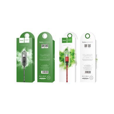 Купити Кабель HOCO X14 USB to Micro 2A, 2m, нейлон, алюминиевые разъемы, Black