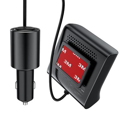 Купити Автомобильное зарядное устройство ACEFAST B8 digital display car HUB charger USB-A/Type-C Black