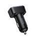 Автомобільний зарядний пристрій HOCO Z63A Barry 42W(1C2A) digital display car charger Black