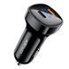 Автомобильное зарядное устройство ACEFAST B4 digital display 66W(USB-C+USB-A) dual port car charger