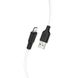 Кабель Hoco USB Lightning 2.4 A 2m Black-White