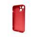 Стеклянный чехол Apple iPhone 15 Coke Red