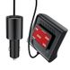 Автомобильное зарядное устройство ACEFAST B8 digital display car HUB charger USB-A/Type-C Black