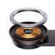 Держатель для мобильного с БЗП Baseus C02 Pro Series Magnetic Wireless Charging Car Mount Cluster Black