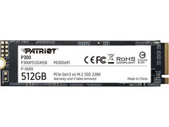 Купити Накопичувач SSD Patriot P300 512GB M.2 2280 PCI Express 3.0 x4 3D TLC NAND