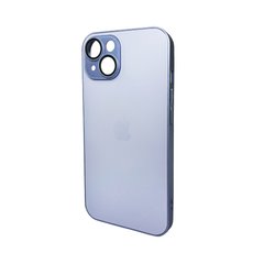 Купити Стеклянный чехол Apple iPhone 15 Sierra Blue