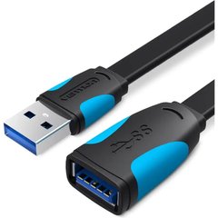 Купити Кабель-подовжувач Vention VAS-A13-B200 USB USB 2m Black