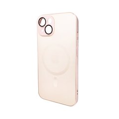 Купити Скляний чохол з MagSafe AG Glass Apple iPhone 15 Chanel Pink
