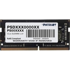Купити Модуль памяти Patriot DDR4 Signature Line 32GB 3200 MHz SODIMM Black