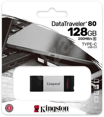 Купити Флеш-накопичувач Kingston USB3.2 128GB Black
