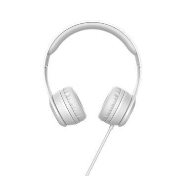 Купити Наушники HOCO W21 Graceful charm wire control headphones Gray