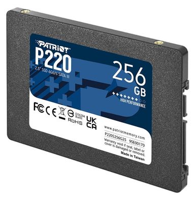 Купити Накопитель SSD Patriot P220 256GB 2.5" SATAIII TLC