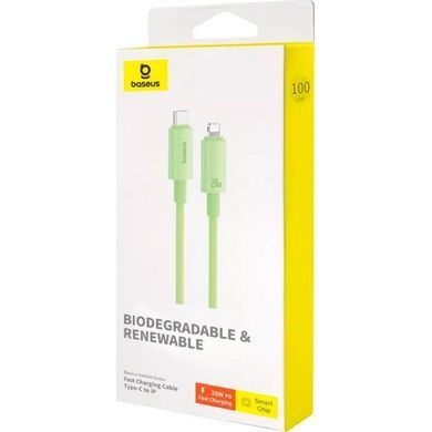 Купити Кабель Baseus Habitat Series Fast Charging Cable Type-C to iP 20W 2m Natural Green