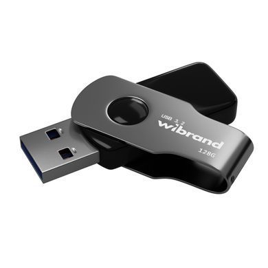 Купити Флеш-накопичувач Wibrand USB 3.2 Gen1 Lizard 128GB Black