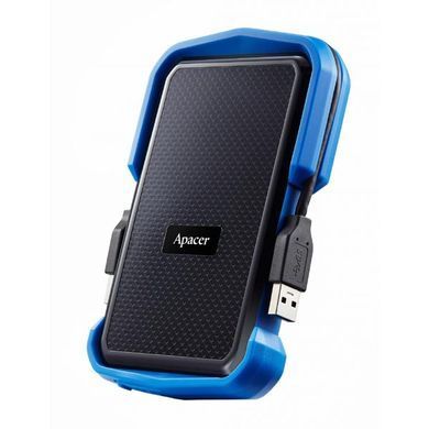 Купити Зовнішній жорсткий диск PHD External 2.5'' Apacer USB 3.1 AC631 1TB Black/Blue (color box)