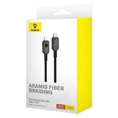 Купити Кабель Baseus Unbreakable Series Fast Charging Data Cable Type-C to iP 20W 2m Cluster Black