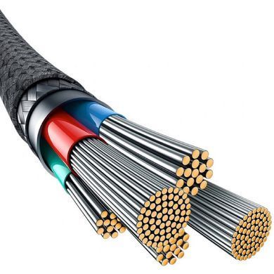 Купити Кабель Baseus Unbreakable Series Fast Charging Data Cable Type-C to iP 20W 2m Cluster Black