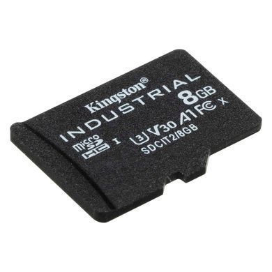 Купити microSDHC (UHS-1 U3) Kingston Industrial 8Gb класс 10 V30 А1