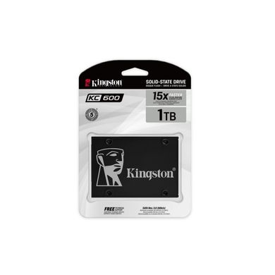 Купити Накопитель SSD Kingston KC600 1024GB 2.5" SATAIII 3D TLC