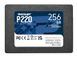 Накопитель SSD Patriot P220 256GB 2.5" SATAIII TLC
